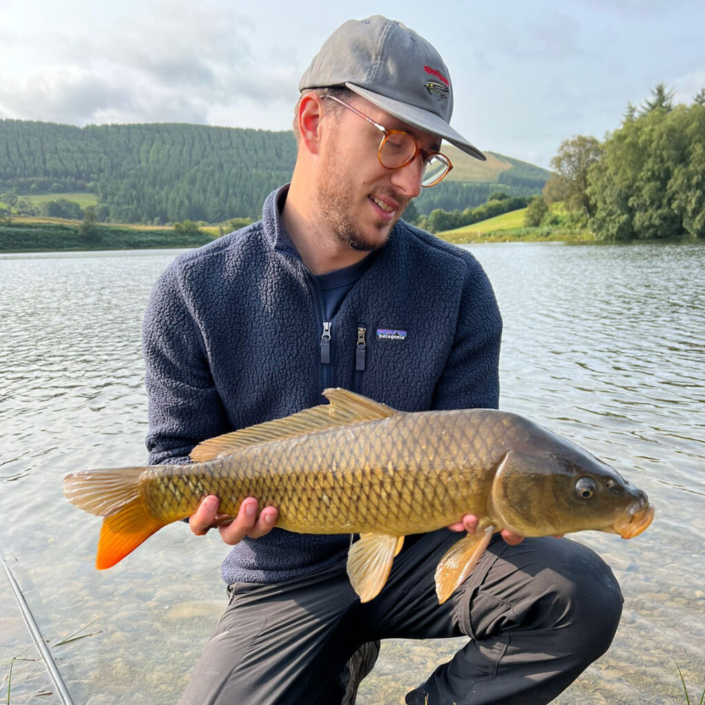 Wild carp fishing at Llyngwyn